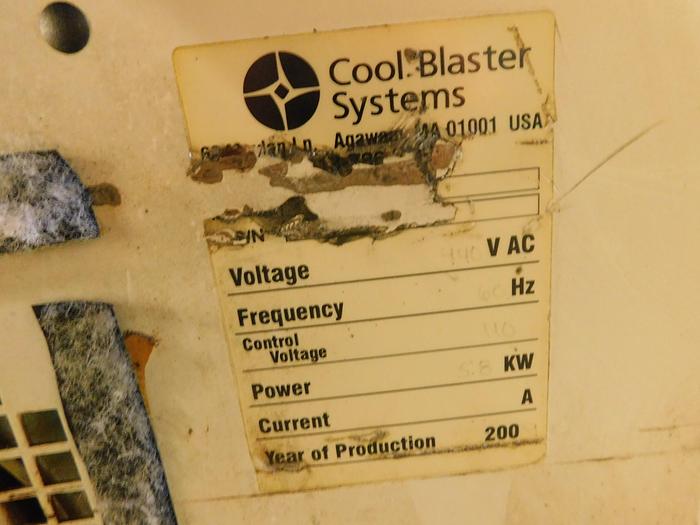 Used Cool Blaster High Pressure Coolant Unit