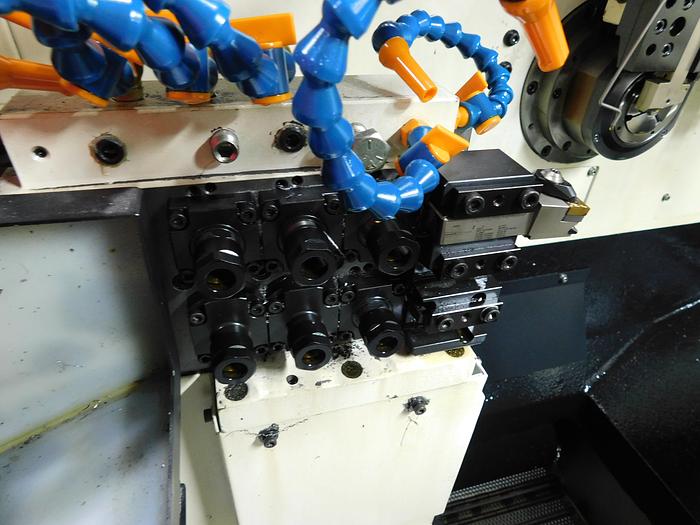 Used Ganesh Gen Turn SL42Y2 Hybrid 42MM 8-Axis CNC Swiss Machine