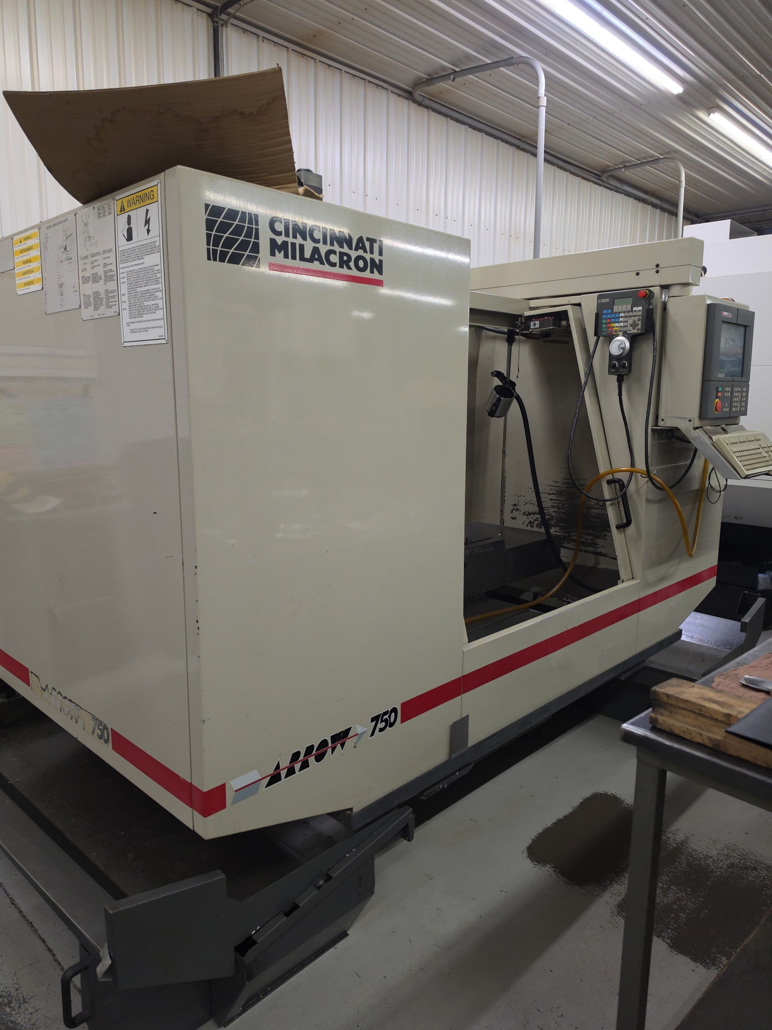 Used Cincinnati Milacron Ero Arrow 750 Vertical Machining Center