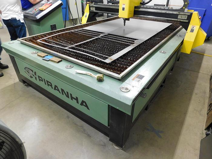 Used Piranha C510 3-Axis CNC 5'x10' Plasma Table