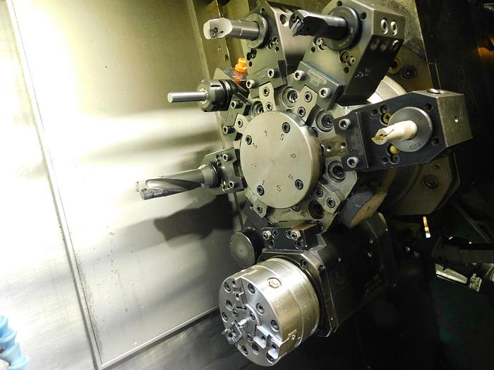 Used INDEX ABC CNC Turning Center w/ LNS Quick Six S2 Bar Feeder & MEGA TOOLING