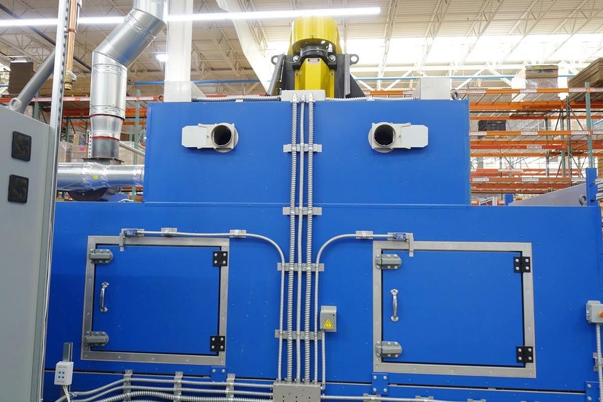 Used JPW Industrial Oven Model C98TULEP480V45KW, 2023 40'