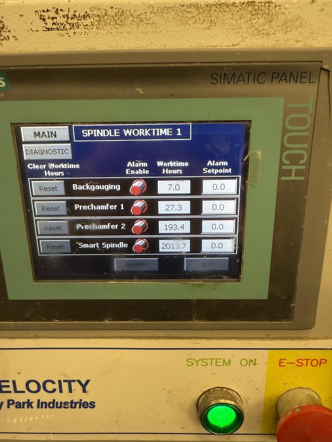 Used Park Industries Velocity Edge Polisher