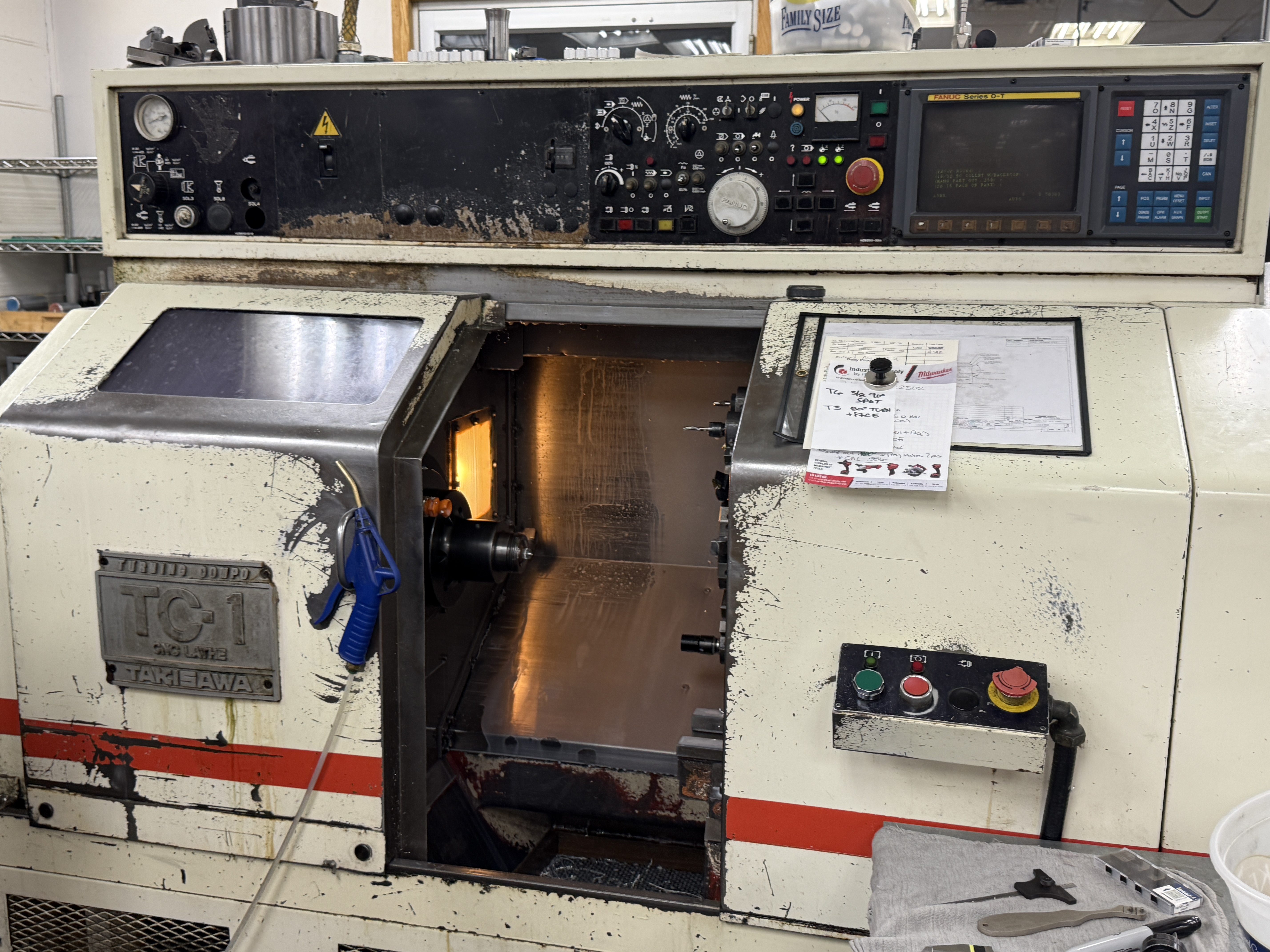 Used Takisawa TC-1 CNC Lathe