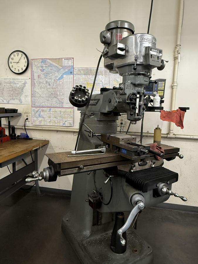 Used Bridgeport Series I Vertical Knee Mill