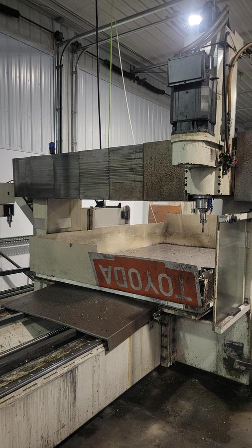 Used Milltronics BR80 3 Axis CNC Router 120" x 80" Travels