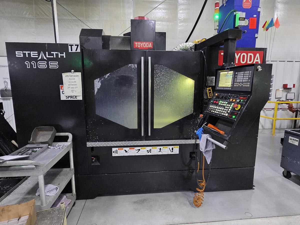 Used Toyoda Stealth AA1165 CNC Vertical Machining Center