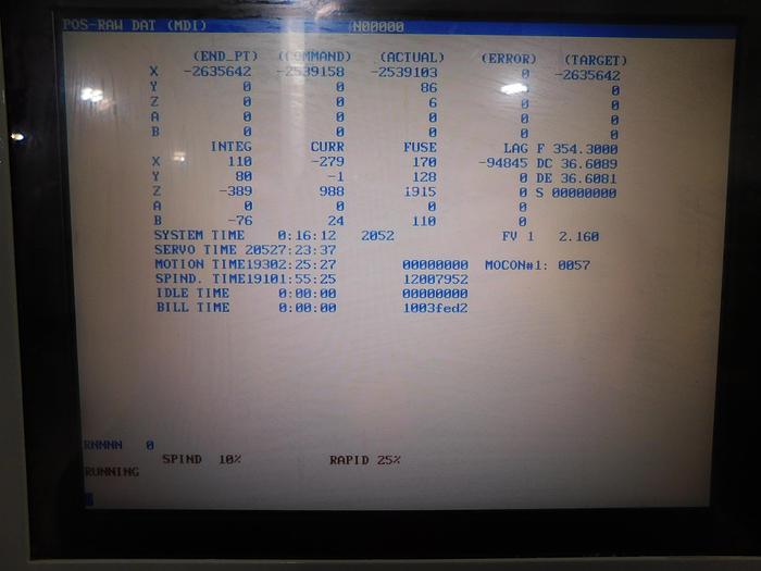 Used Haas VF4-SS CNC Vertical Machining Center