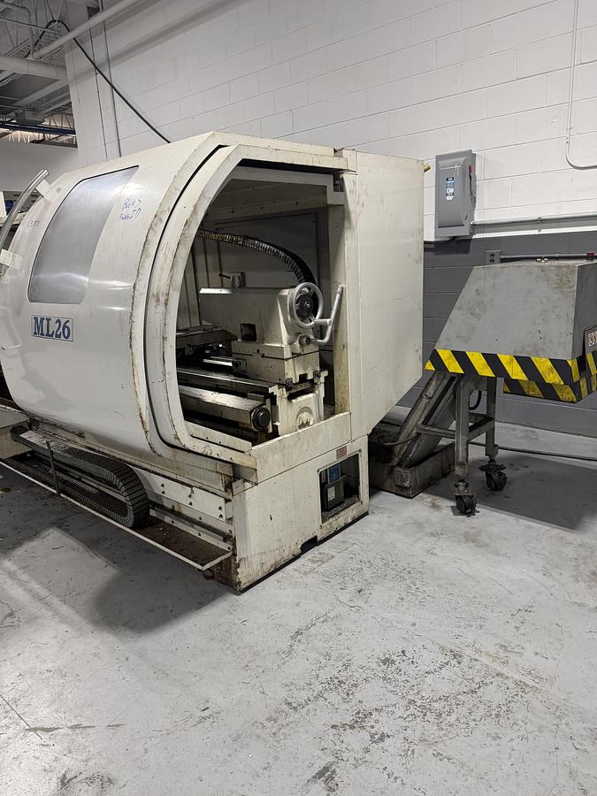 Used Milltornics ML-26 Flat Bed CNC Lathe