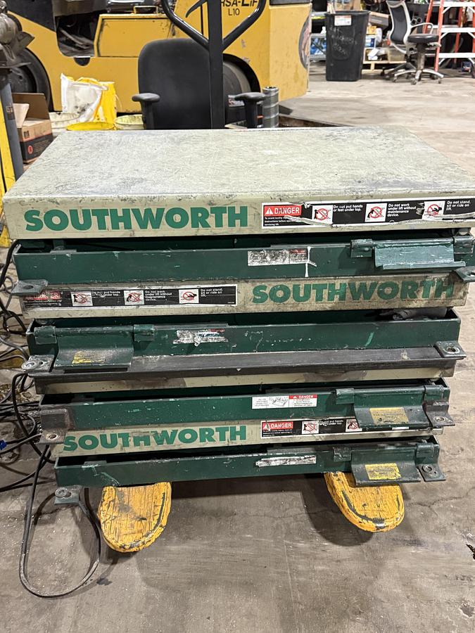 Used Southworth Lift Table
