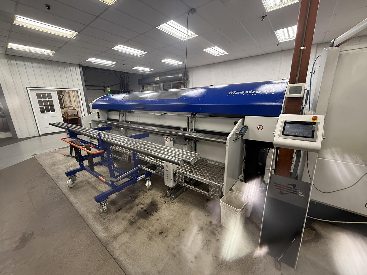 Used IEMCA Maestro 80 No Limits Bar Feed