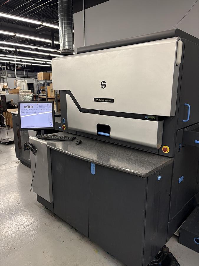 Used HP Indigo 7600 Digital Press