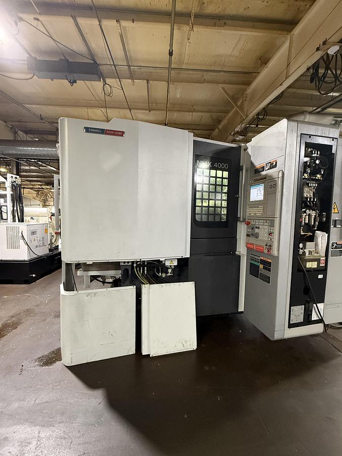 Used Mori Seiki NHX4000 Horizontal Machining Center