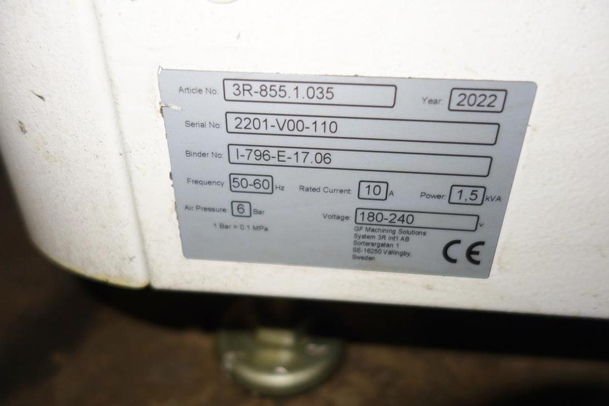 Used +GF+ System 3R Work Pal 1, 12 Station Pallet Pool, 2022