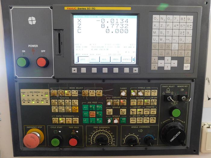 Used Hwacheon Hi-Tech 200A CNC Turning Center