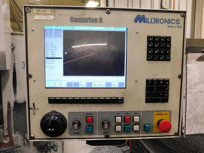 Used MILLTRONICS RH30 CNC Vertical Machining Center