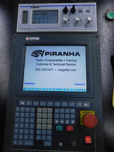 Used Piranha C510 3-Axis CNC 5'x10' Plasma Table