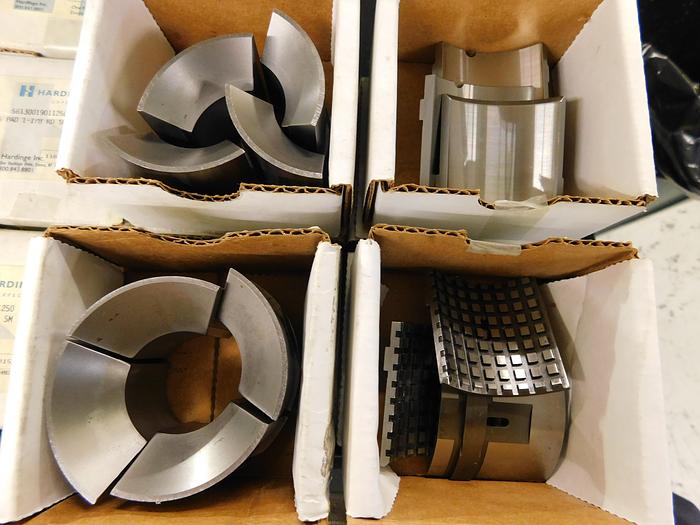 Used (26) Assorted Hardinge S26 Round Collet 4-pad sets
