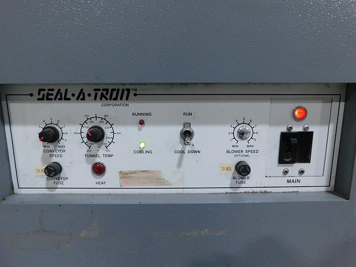 Used Seal A Tron Heat Shrink Tunnel