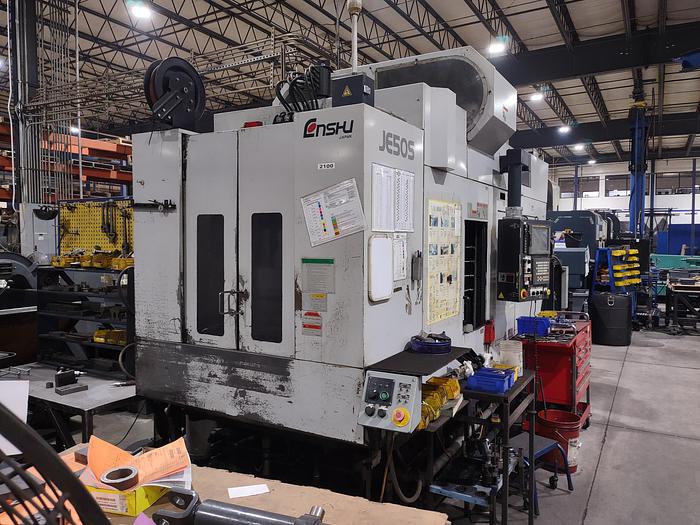 Used ENSHU JE50S CNC Horizontal Machining Center Fanuc