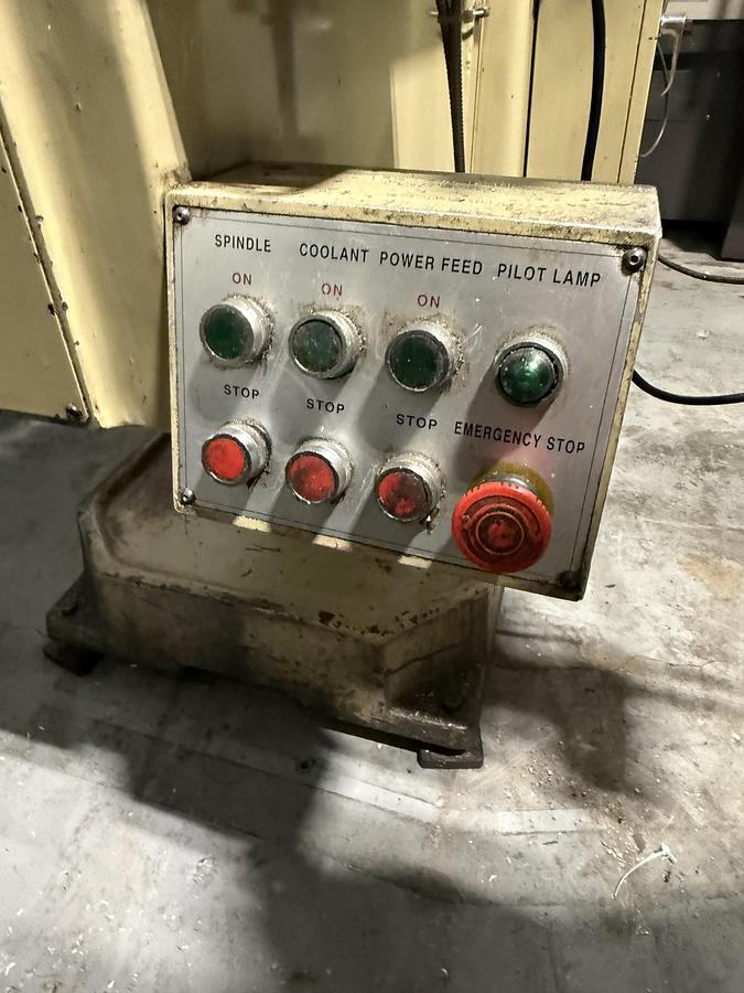 Used Willis Microcut 1050 10" x 50" Vertical Mill
