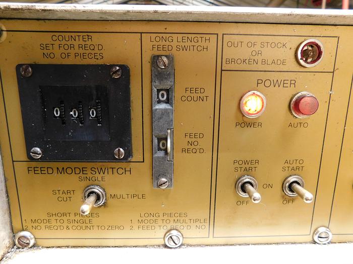 Used 12"x12" HEM H101A Automatic Horizontal Bandsaw