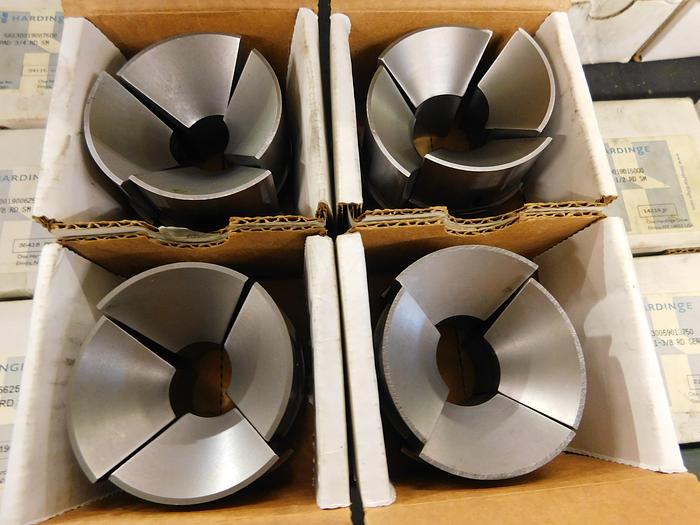 Used (26) Assorted Hardinge S26 Round Collet 4-pad sets