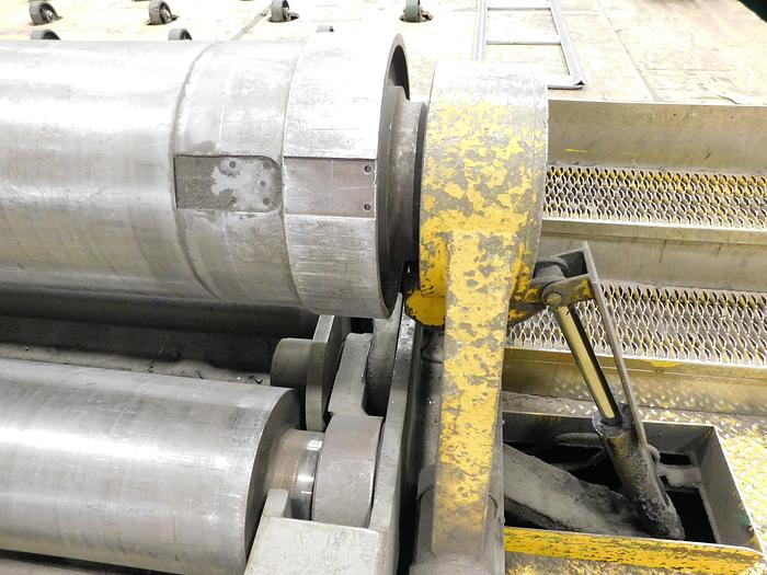 Used Roundo Hassleholms Mekaniska AB 24'x1/4" 3-Roll Plate Bender