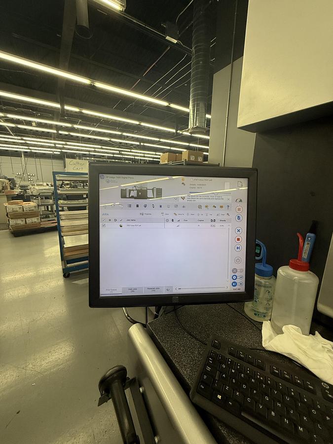 Used HP Indigo 7600 Digital Press