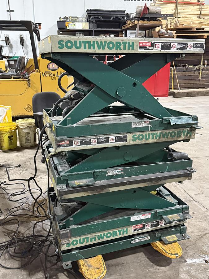 Used Southworth Lift Table