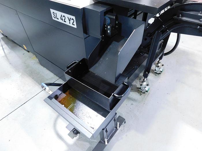 Used Ganesh Gen Turn SL42Y2 Hybrid 42MM 8-Axis CNC Swiss Machine