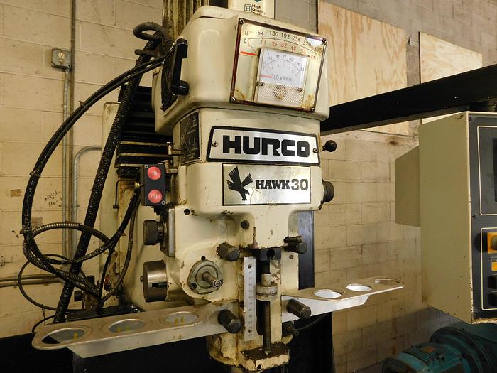 Used Hurco Hawk 30 SSM CNC Mill