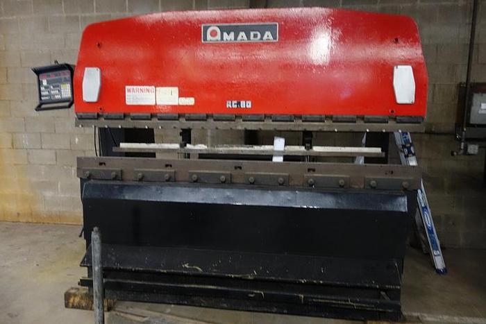 Used Amada 88-Ton Hydraulic 8' Press Brake