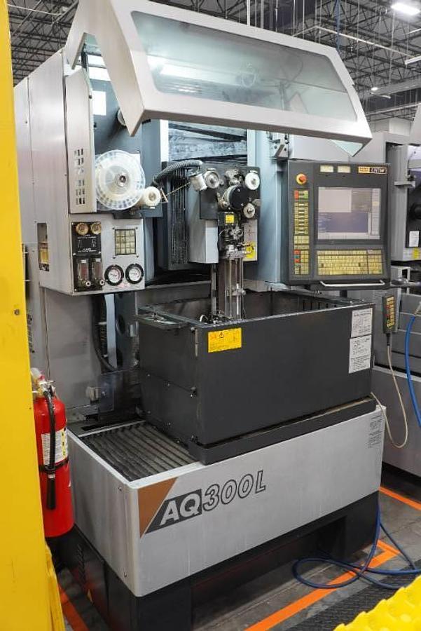 Used Sodick AQ300L CNC Wire EDM (Electrical Discharge Machine) with LQ1W Linear Servo CNC Control