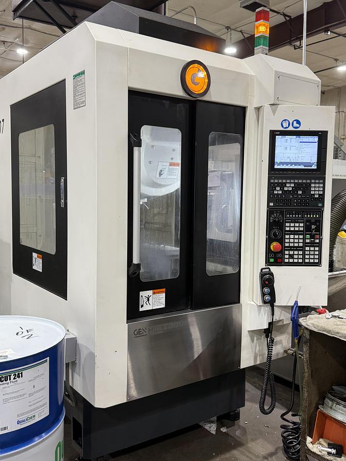 Used Ganesh Gen Mill T500 CNC Drilling & Tapping Machine