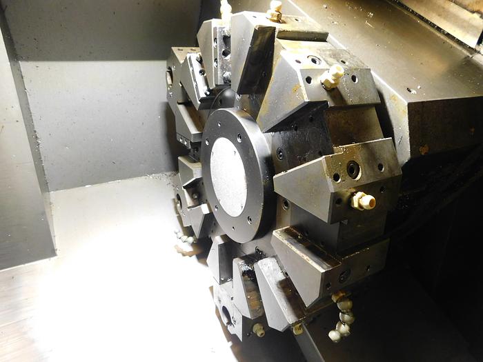 Used Mazak Quick Turn 250HP / QT250HP CNC Turning Center with LNS Barfeeder