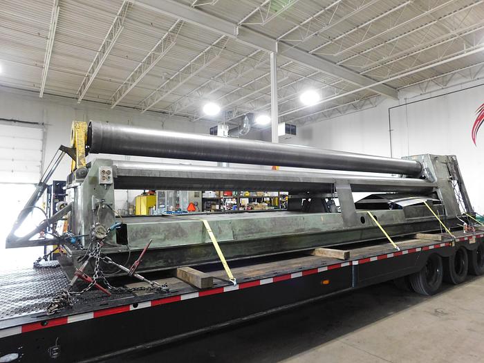 Used Roundo Hassleholms Mekaniska AB 24'x1/4" 3-Roll Plate Bender