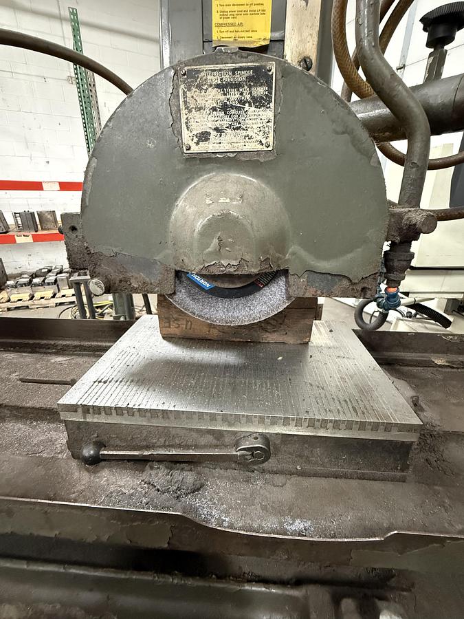 Used Gardner 1015 No. 1-1/2 Hand Feed Surface Grinder with Walker 10" x 15" Magnetic Chuck