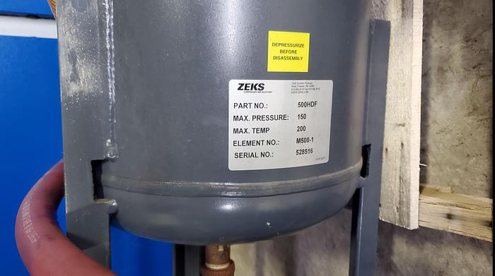 Used Quincy QGV150 Rotary Screw Air Compressor Turnkey Package