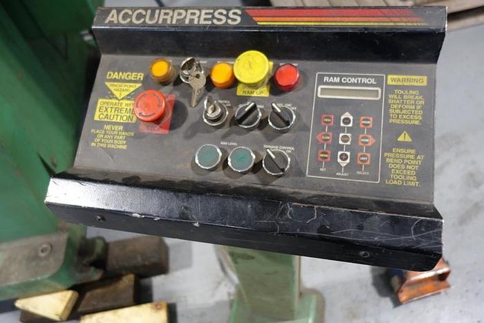 Used 12' X 175-TON Accurpress Hydraulic CNC Press Brake