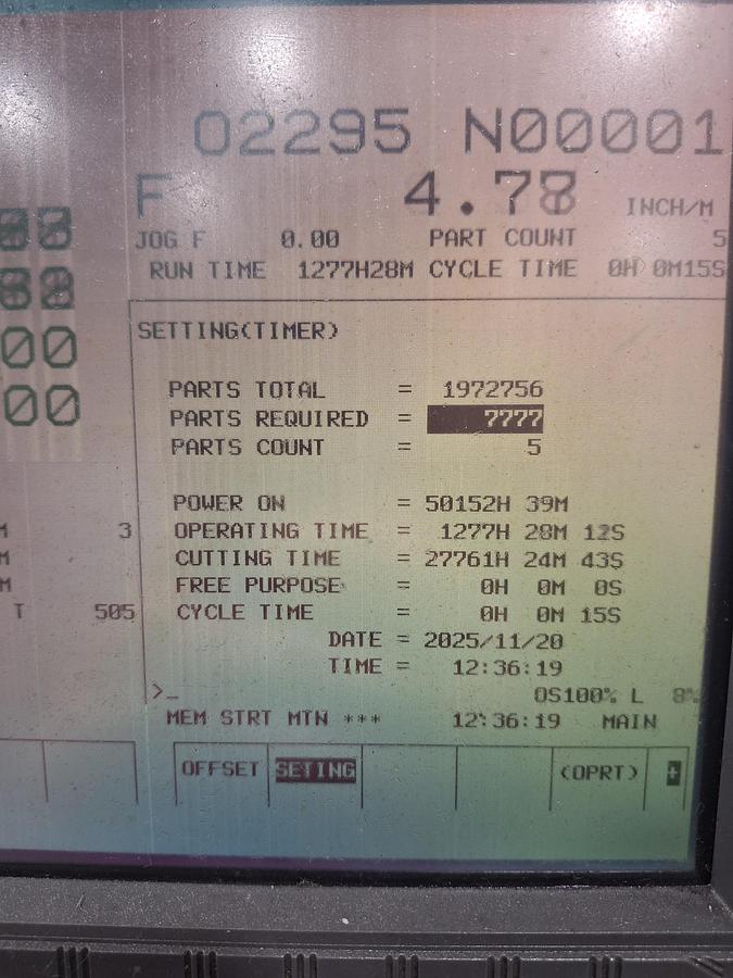 Used KSI SQC-32 CNC Swiss Lathe