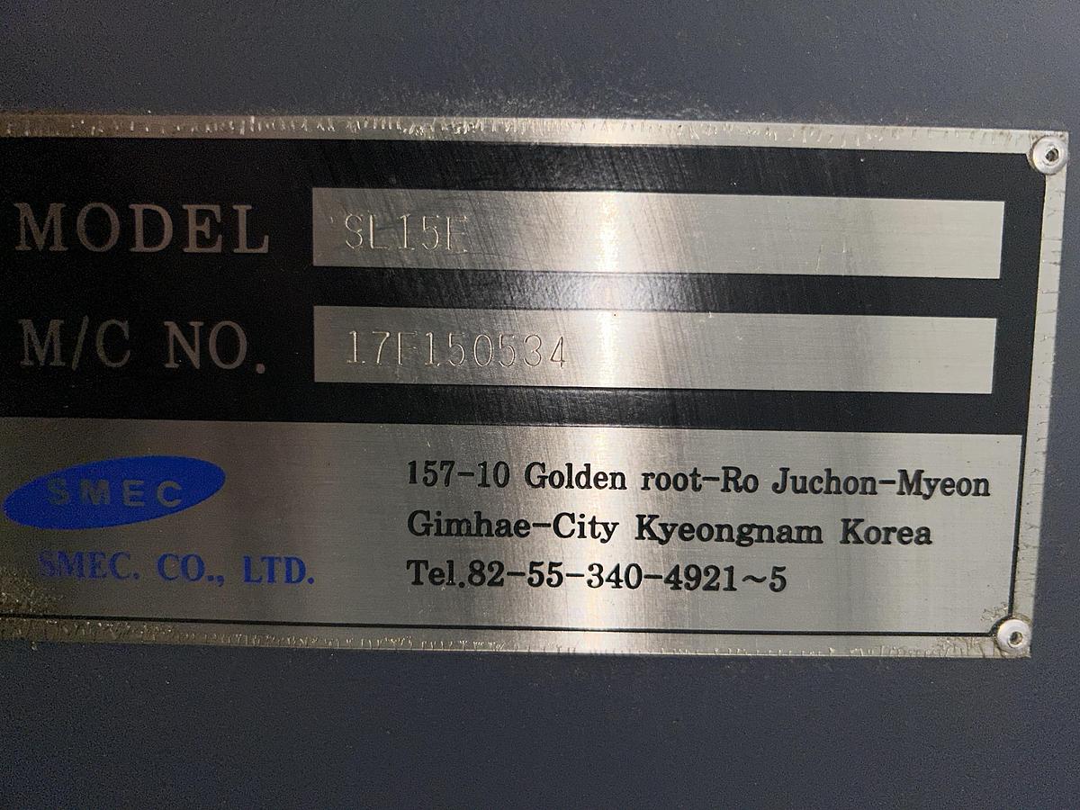 Used Samsung SL15E CNC Lathe (SMEC)