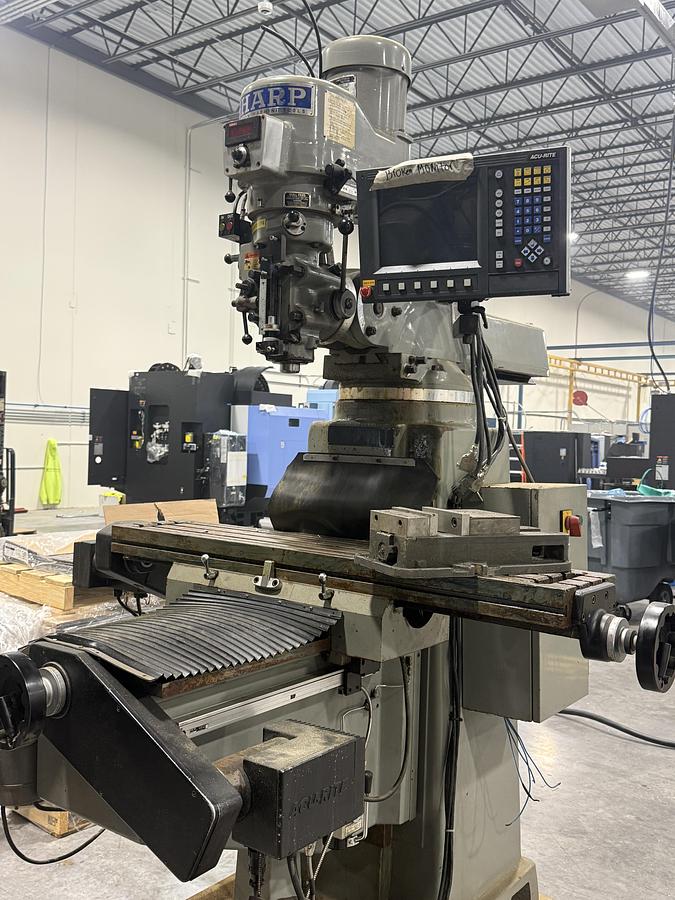 Used Sharp Vertical Mill, 2010 Model TMV