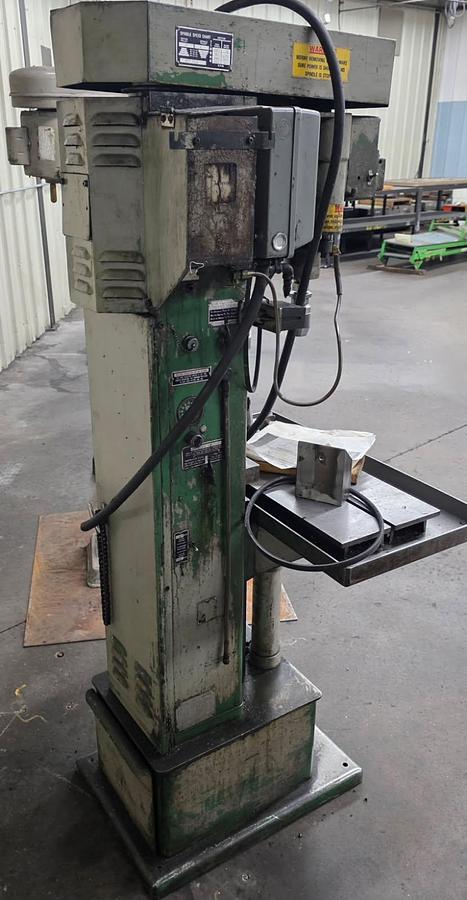 Used Snow Model DR-1-S Vertical Drilling & Tapping Machine