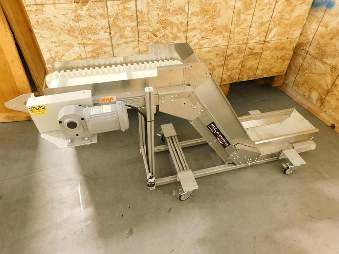 Used (8) NEW Custom Made Automated Conveyor Lines