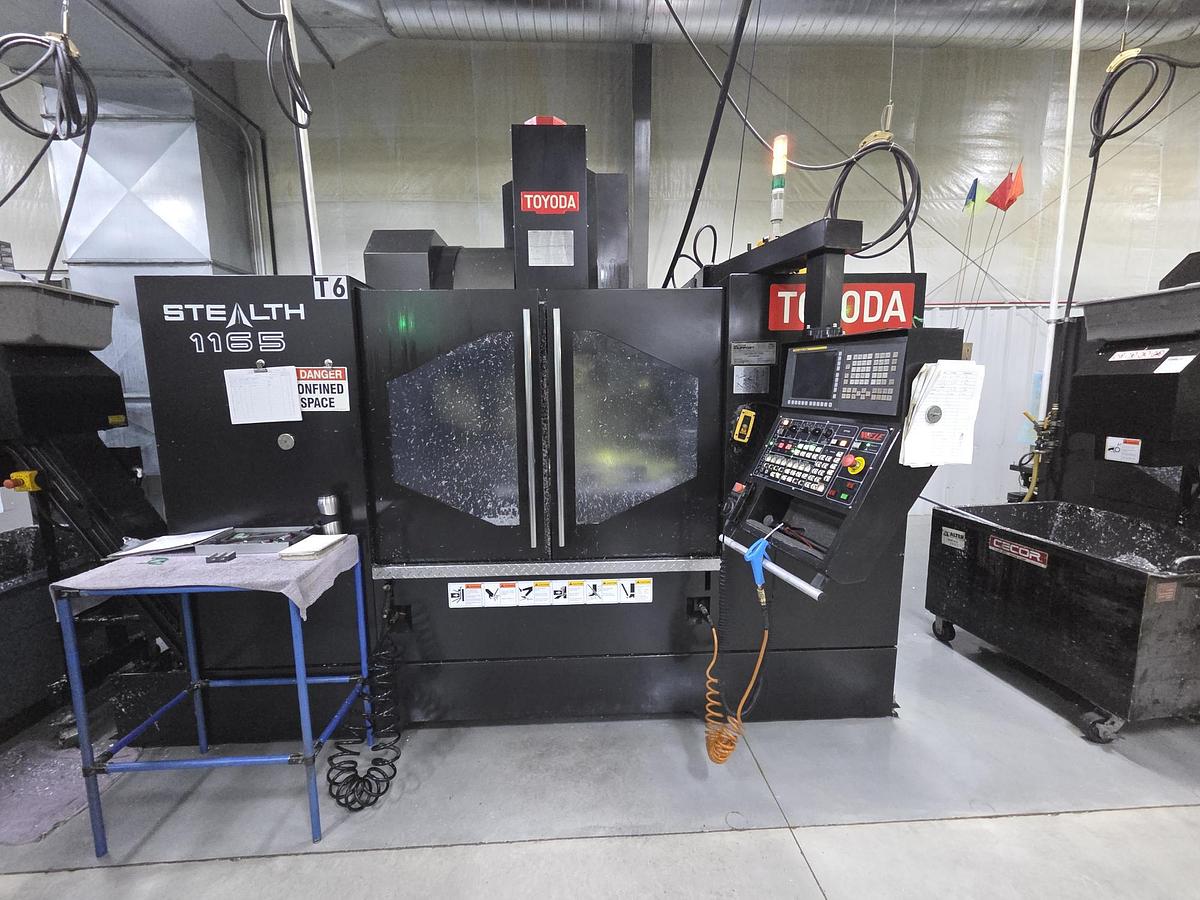 Used Toyoda Stealth AA1165 CNC Vertical Machining Center