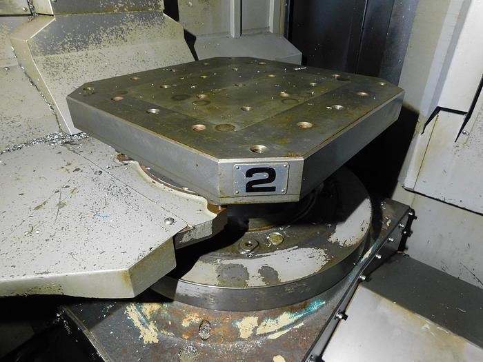 Used OKK HM500S/40 CNC 4 Axis Horizontal Machining Center