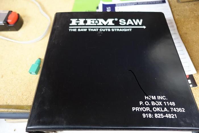 Used Hem Programable Horizontal Band Saw