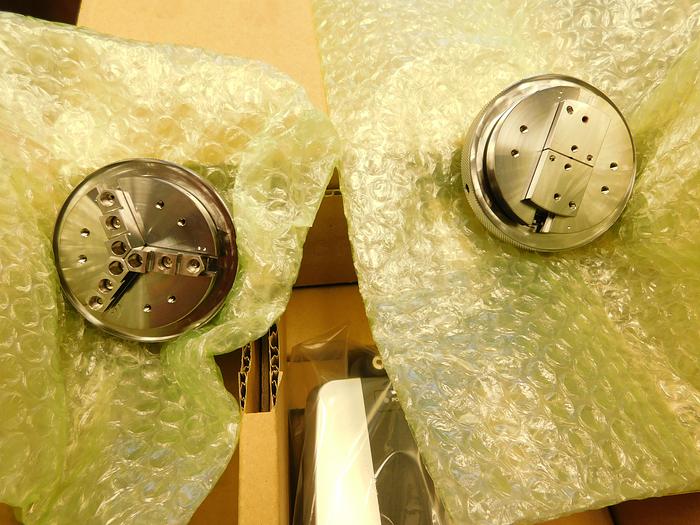 Used Keyence 8030T Image Dimension Measuring System with Rotary Fixture