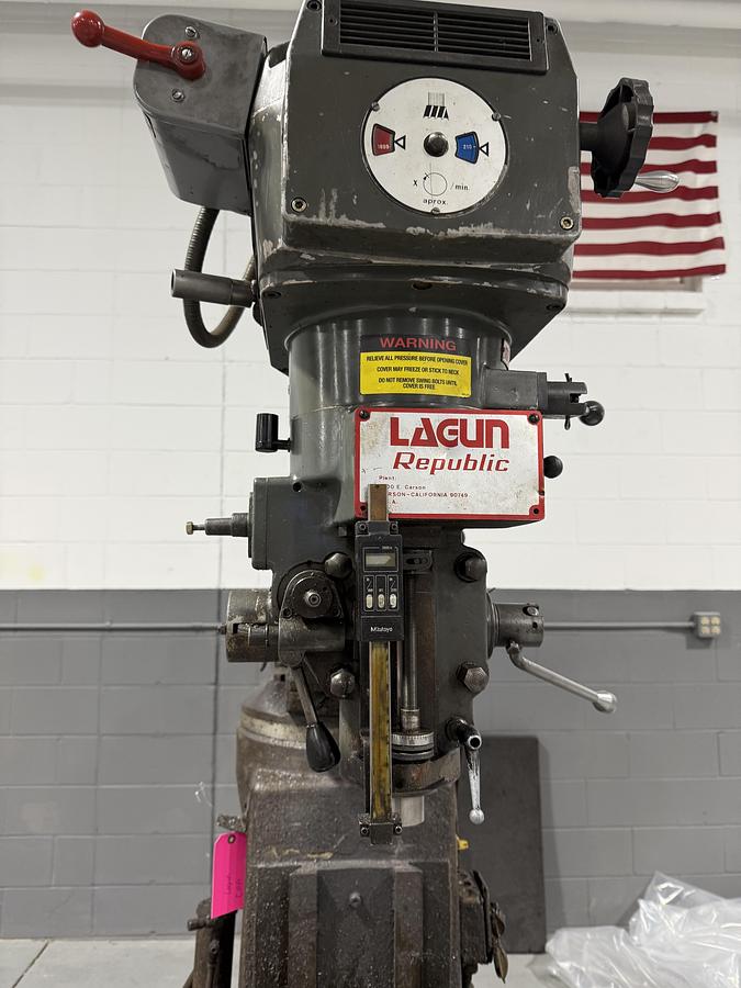 Used Lagun Vertical Knee Mill